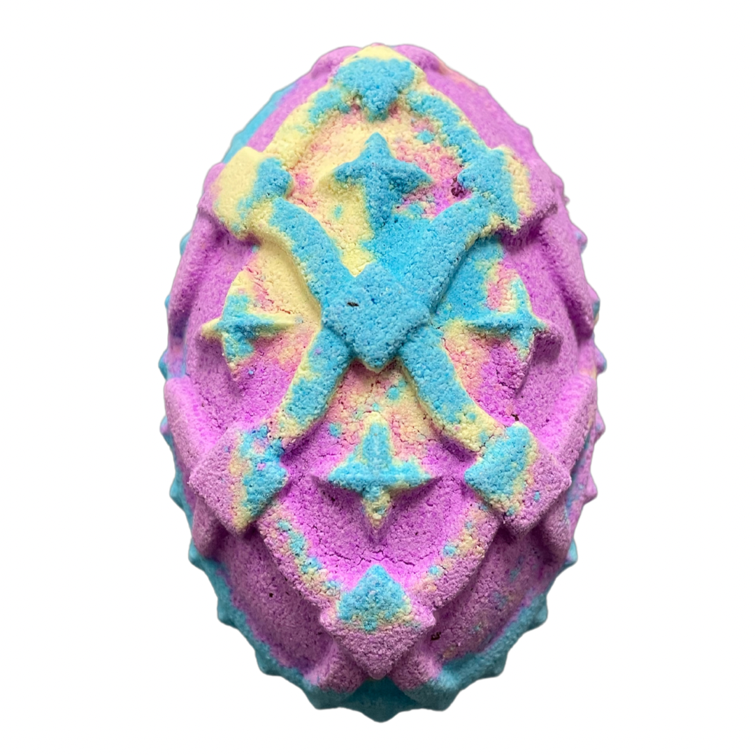 Dino egg bath bomb