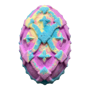 Dino egg bath bomb