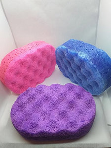 Perfume inspired exfoliating soap sponge