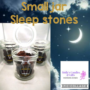 Small jar sleep stones