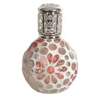 pink floral fragrance oil lamp